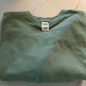 All green pullover crew, Victoria Secret